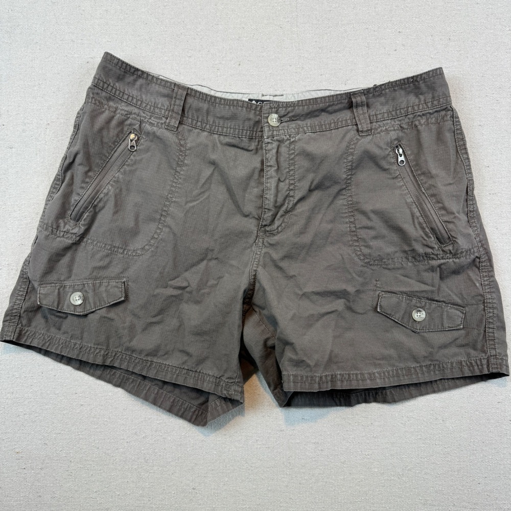Columbia Women's Dark Olive Cargo Shorts